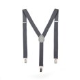 thumbnail image 3 of Men's Y-Shape Suspender Clip Elastic Wide Suspenders Perfect For Both Casual & Formal, Gray, 3 of 7