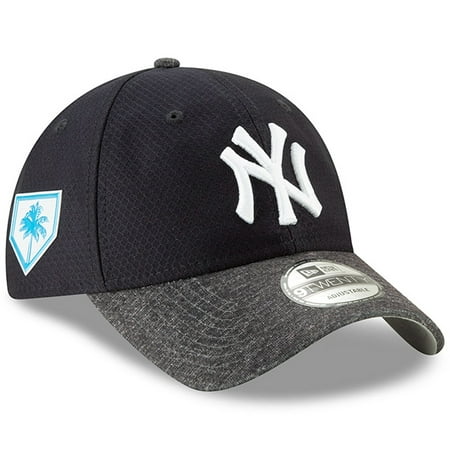 New York Yankees New Era 2019 Spring Training 9TWENTY Adjustable Hat - Navy/Heather Gray -