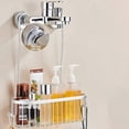 thumbnail image 4 of Hanging Organizer\nShower Storage Shelf, 4 of 5