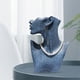 thumbnail image 4 of Maniquí de soporte de exhibición de joyería de resina, estante organizador de almacenamiento de accesorios de fotografía elegante para decoración mues Busto de collar con pendientes Hugo soporte de exhibición de la joyería, 4 of 9