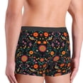 thumbnail image 4 of KLL Mexican Flower And Birds Men's Cotton Boxer Briefs Underwear-Small, 4 of 7