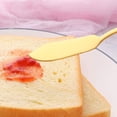 thumbnail image 5 of Cuchillos para mantequilla de acero inoxidable, 6 esparcidores de queso, juego de cuchillos esparcidores dorados para queso, gelatina y mermelada, 5 of 5