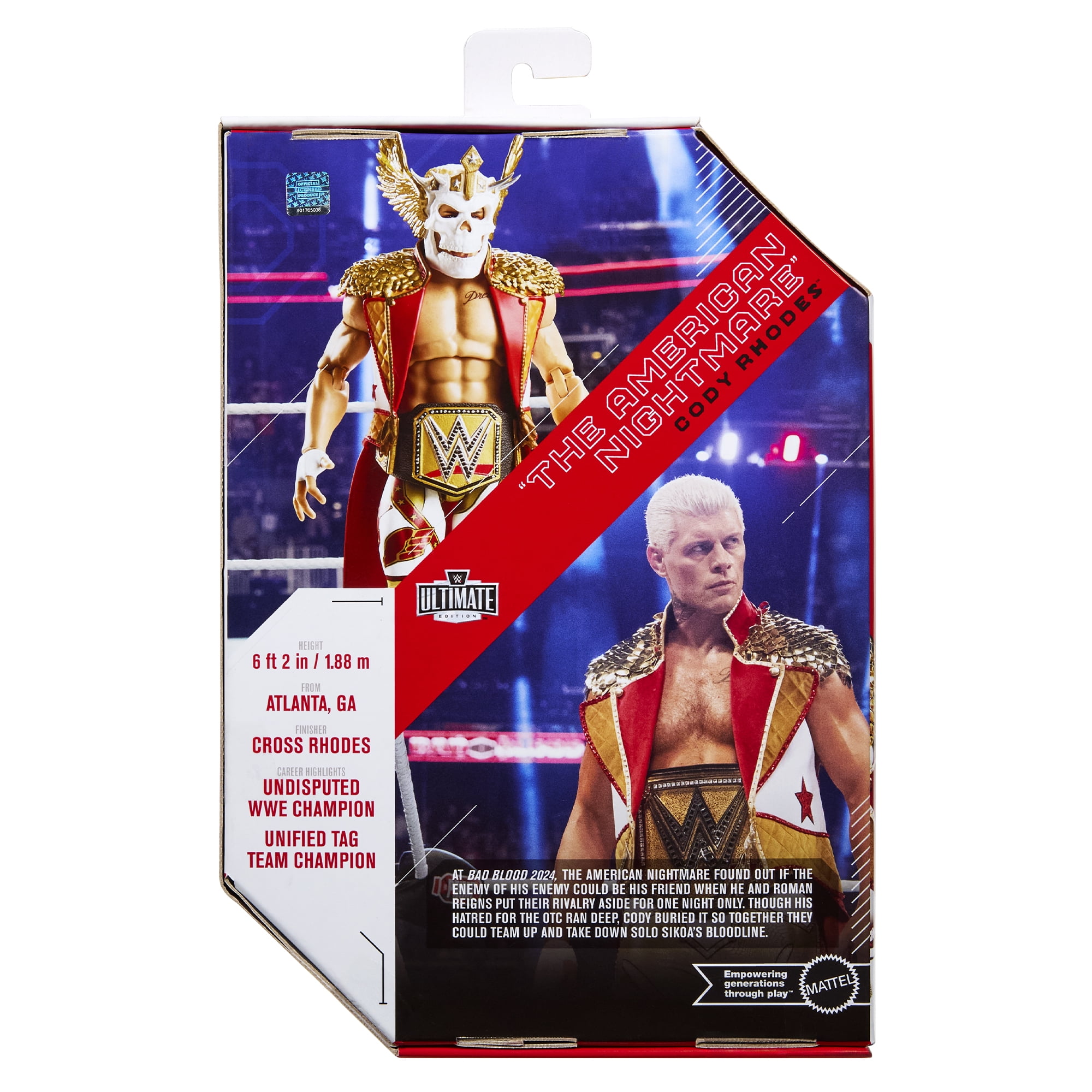 Cody Rhodes - WWE Best of Ultimate Edition 7 Mattel WWE Toy