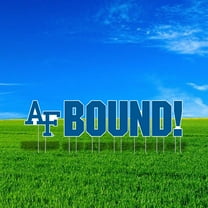 U.S. Air Force Academy BOUND Mascot Yard Sign Set