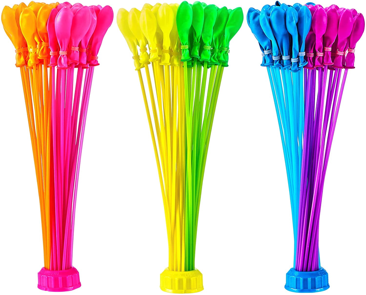 Bunch O Balloons 8pk Rapid Filling Self Sealing Water Balloons - Neon by ZURU