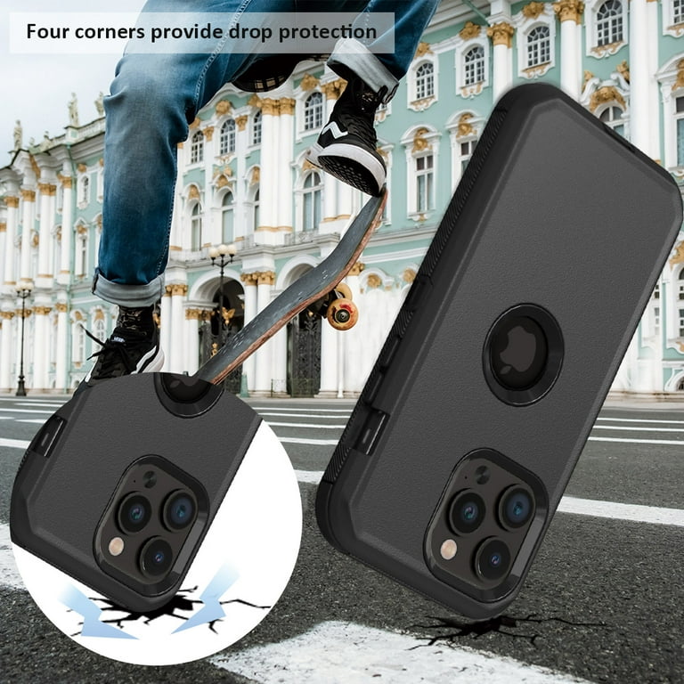 Protecteur d'Objectif iPhone 15 Pro/15 Pro Max Hofi Alucam Pro+ - Noir