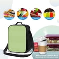 thumbnail image 4 of Defioc Green Gingham Print Lunch Box for Men & Women, Insulated Lunch Bag Thickened Thermal Leakproof Lunch Tote Bag for Adult Office Travel Picnic, 4 of 8