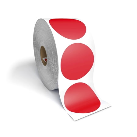 2â€ Circle Direct Thermal Perforated Stickers Labels for Barcodes ...