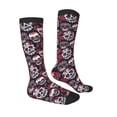 thumbnail image 3 of Balery Rose Flowers Printed Novelty Socks Men's Women's Crew Socks Sports Socks Knee High Socks Cotton Socks Quirky and Cool Socks, 3 of 9