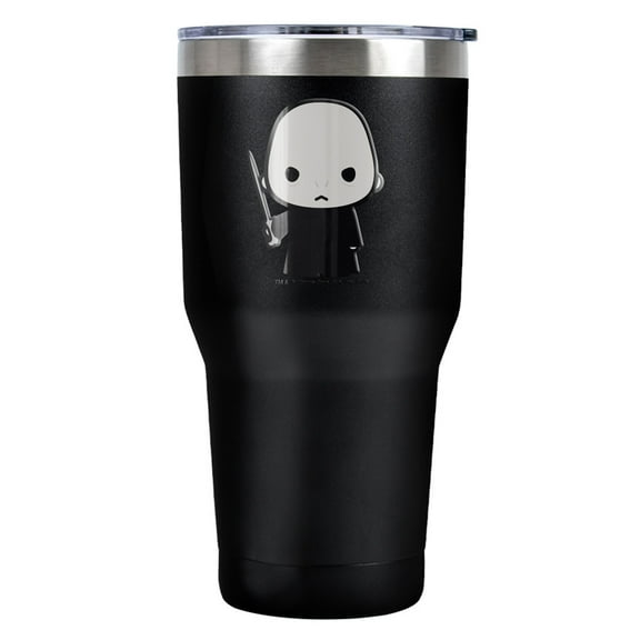 Harry Potter Voldemort Cute Chibi Character Stainless Steel Tumbler 30 oz Coffee Travel Cup, Vacuum Insulated & Double Wall with Leakproof Sliding Lid