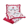 thumbnail image 3 of The Pioneer Woman Holiday Multi-Color Cotton Maizie Bird 3-Piece King Quilt Set, 3 of 8