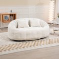 thumbnail image 5 of Giant Bean Bag Chair, Faux Fur Bean Bag Couch with Filler Large Living Room Bean Bag Chairs for Adults, Big Lazy Sofa Accent Chair Floor Chair, 5 of 9