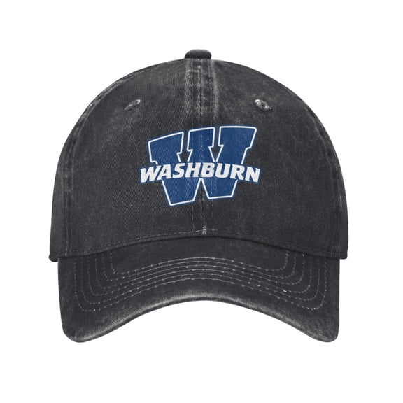 Washburn University Hat Adult Adjustable Classic Washed Casquette Cap Hat Baseball Cap