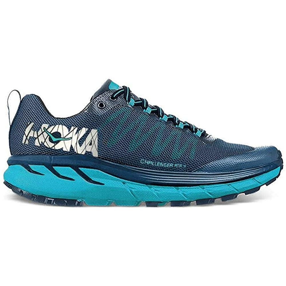 HOKA ONE ONE - HOKA Women's Challenger ATR 4 Running Shoe, Poseidon/Bluebird, 11 B(M) US