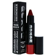 Shimmer Shock Lipstick - Fireball by Buxom for Women - 0.07 oz Lipstick
