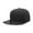 Black, variant on Decky 6029 5 Panel High Profile Structured Polyester Snapback-Black