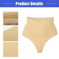 thumbnail image 5 of Vocoste Women Slimming Body Shaping Tummy Control Shapewear Control Panties Underwear M Beige, 5 of 6