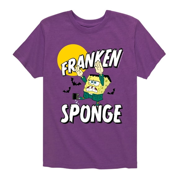 SpongeBob SquarePants - Franken Sponge - Toddler And Youth Short Sleeve Graphic T-Shirt