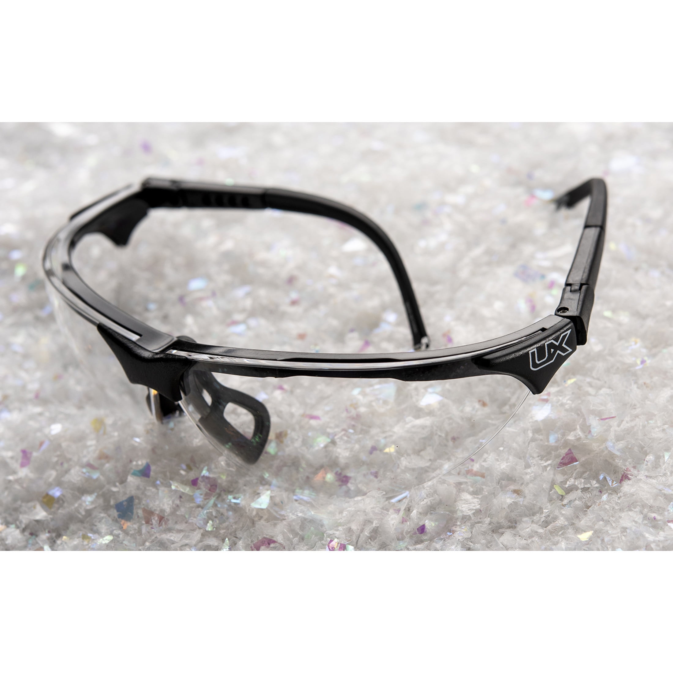 (3 pack) Umarex ANSI Z87 Rated Sport Safety Shooting Glasses Clear Polycarbonate Lenses with Lanyard and Bag
