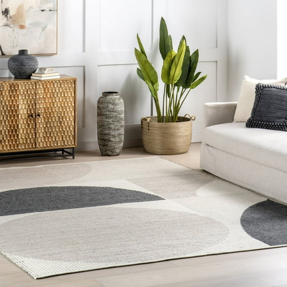 nuLOOM Solay Geometric Indoor/Outdoor Area Rug, 8' x 10', Solay Beige
