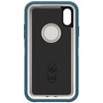 thumbnail image 3 of OtterBox DEFENDER SERIES SCREENLESS EDITION Case for iPhone Xr - Frustration Free Packaging - BIG SUR PALE BEIGE/CORSAIR, 3 of 9