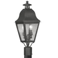 thumbnail image 3 of Livex Lighting - Amwell - Two Light Post - 8.5 Inches wide by 23 Inches high -, 3 of 3
