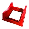 thumbnail image 2 of Colaxi Car Tire Display Rack Adjustable Width Sturdy Lightweight Tyre Stand Base Wheel Display Rack Rim Holder for Garage Shop Red, 2 of 7