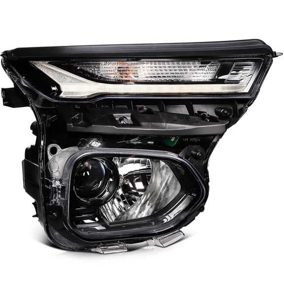 ECCPP Headlight assembly Fit 2021-2023 for Chevy Trailblazer Black Housing Right Side Headlight GM2503520