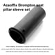 thumbnail image 4 of Yuarrent Adaptador de tija de sillín de bicicleta plegable de 34,9 a 31,8mm, convertidor de tubo marino, reductor, accesorio de modificación Ciclismo, 4 of 6