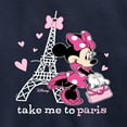 thumbnail image 3 of Disney - Mickey & Friends - Minnie Mouse - Take Me to Paris - Toddler And Youth Long Sleeve Graphic T-Shirt, 3 of 5