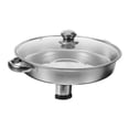 thumbnail image 4 of HINTRMENT Stainless Steel Roasting Tray Fish Baking Tray for Buffet Service 1Pack, 4 of 7