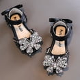 thumbnail image 4 of Lujianch Fashion Spring And Summer Girls Shoes Dress Performance Dance Shoes Rhinestone Sequins Cartoon Butterfly Light And Comfortable Sparkly Girls Boots, 4 of 5
