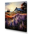 thumbnail image 2 of Designart "Farmhouse Garden Pointillism I" Landscape & Nature Canvas Art Print, 2 of 5
