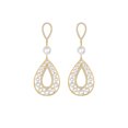 thumbnail image 1 of Boucles d'Oreilles Pendantes en Forme de Goutte, 1 of 3