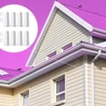 thumbnail image 3 of 8Pcs 8 Inch Home Aluminum Outside White Siding Corners Covers Trim with 8 Nails, 3 of 8