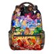thumbnail image 3 of Mochila escolar con estampado de dibujos animados para niño y niña, bolsa de viaje con diseño de dibujos animados de Anime, para adolescentes, 2 unidades, 3 of 5