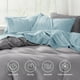 thumbnail image 3 of Juego de sábanas Bedsure Twin XL para dormitorio, 3 piezas, azul cielo, 3 of 7