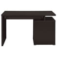 thumbnail image 6 of Irving 47-inch 2-drawer Office Computer Desk Cappuccino, 6 of 12