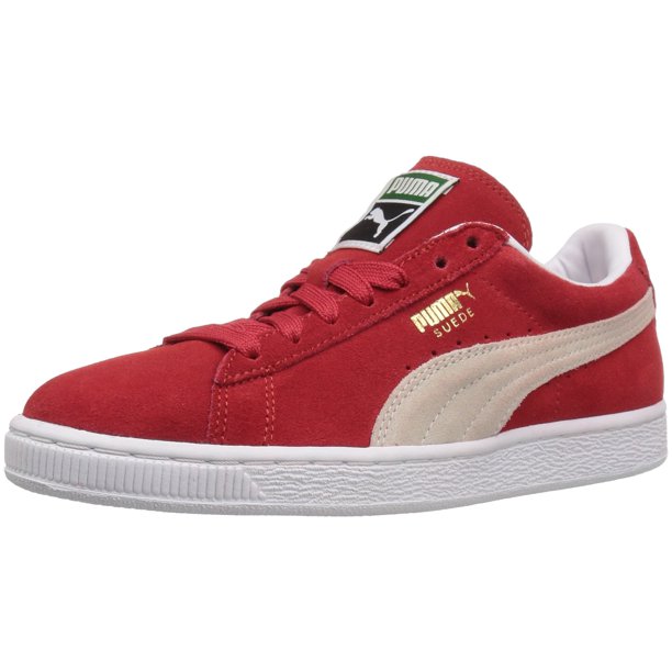 puma classic women's-w fashion sneaker risk red/white 7.5 us - Walmart.com
