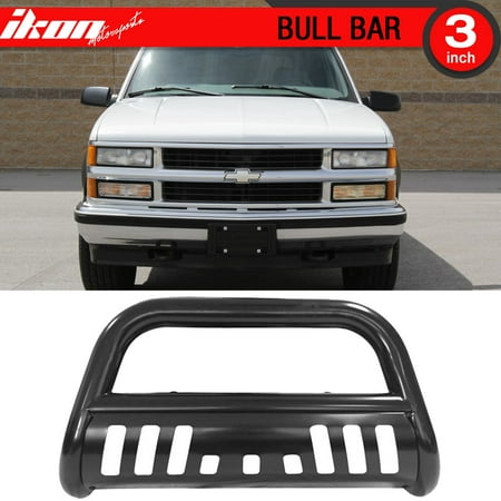 Fits 92 99 Suburban 95 Tahoe Yukon Black Bull Bar Front Per Fits 92 99 Suburban 95 Tahoe Yukon Black Bull Bar Front Per Grille