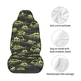 thumbnail image 4 of Wukai Light Green Excavator Full Set Car Seat Covers with Soft Padding Universal Auto Front Seats Protector and Cushion Mat, 4 of 5