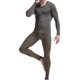 thumbnail image 1 of Jumpingount Conjunto de ropa interior para hombre, ropa de dormir de seda helada para otoño e invierno, ropa de abrigo de Color sólido, camiseta interior conjuntos de ropa Verde oscuro/XL Jumpingount AP013755-18, 1 of 6