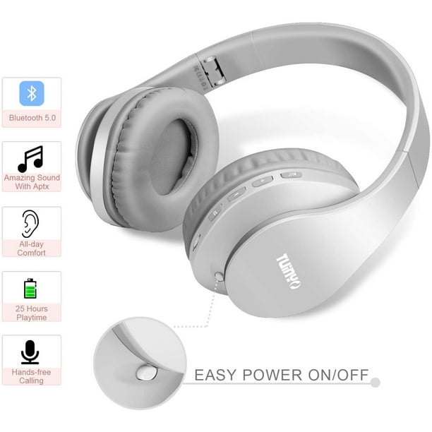 Bluetooth Headphones Tuinyo Wireless Headphones Over Ear with