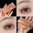 thumbnail image 2 of ELECOOL 10 Colors Eyeshadow Palette Pearly Matte Eye Shadow Shiny Sequins Shadows Pigments, 2 of 5