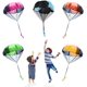 thumbnail image 1 of Juego de 5 juguetes de paracaídas, juego de lanzador de cometas al aire libre, juego de jardín para niños, juegos al aire libre para niños, 1 of 5