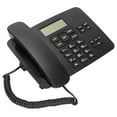 thumbnail image 1 of LOVEVER Wired Landline Phone  Redial Function Home Corded Telephone Black Caller ID With Answering Machine For Hotel Black, 1 of 8