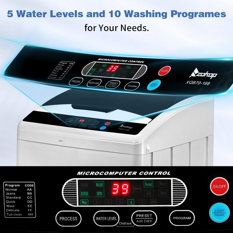 Ktaxon Full Automatic Washer Dryer Combo, Mini Compact