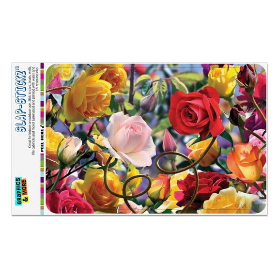 Wild Rose Tango Flowers Home Business Office Sign