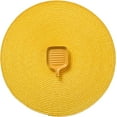 thumbnail image 2 of Topboutique Round Braided Placemats Set of 4 Washable Kitchen Table Placemats for Home Wedding Party (Yellow, 4), 2 of 8