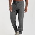 thumbnail image 2 of Kureaily Men's Pants Lightweight Knit Slacks Athletic Sweatpants For Men, 2 of 7